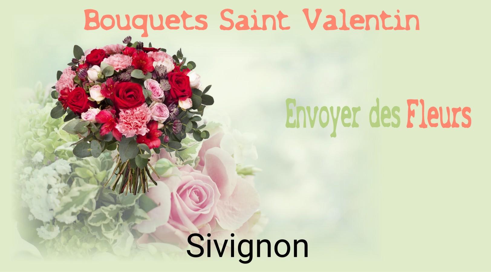Roses de Saint-Valentin livrées à Sivignon